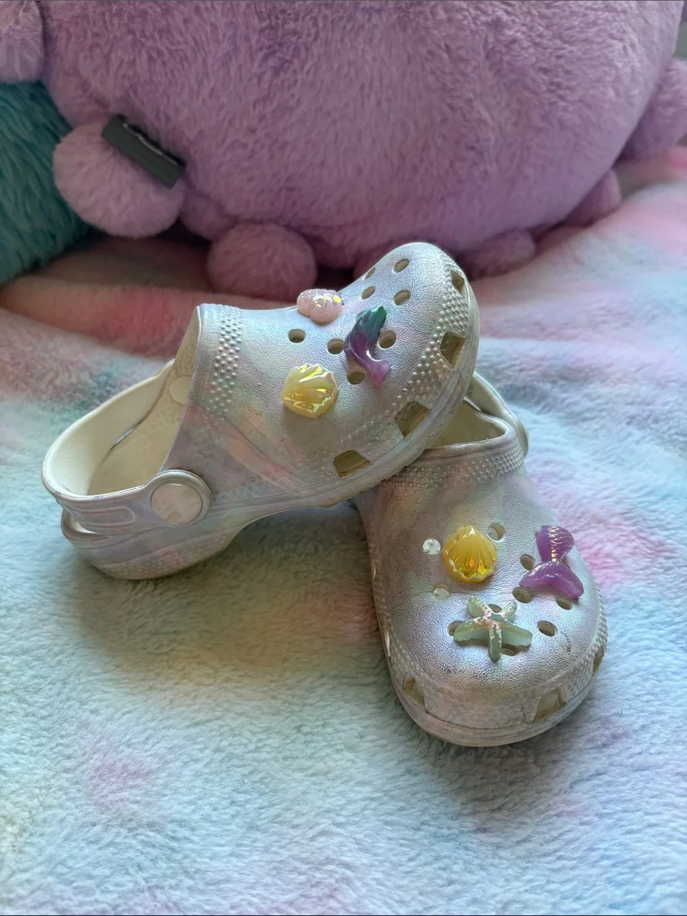 Hunter Light Blue Kids Puffer Boots